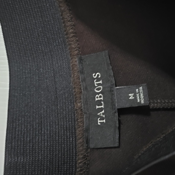 Talbots Chocolate Brown Leggings - Picture 2 of 8